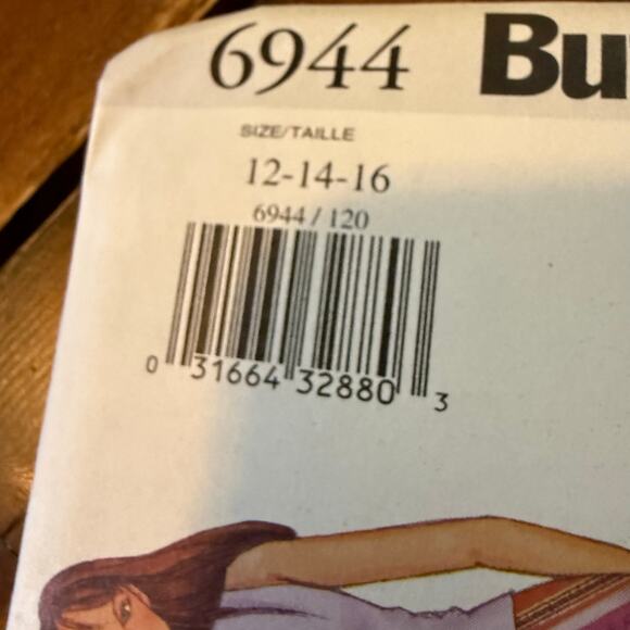 Butterick 6944 Sz 12-14-16 Sew Pattern UNCUT 5 Skirt Length & Hem Options EASY - Picture 4 of 4